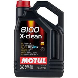 Motul 8100 X-clean 5W40, 4 L