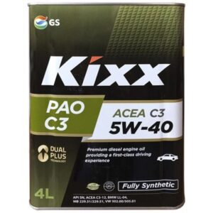Kixx PAO C3 5W-40, 4 L