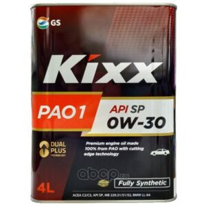 Kixx PAO1 SP 0W-30, 4 L