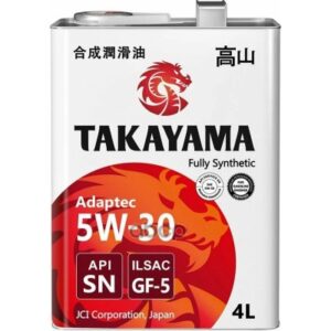 TAKAYAMA Adaptec 5W-30, 4 L