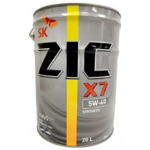 ZIC X7 5W-40, 20 L
