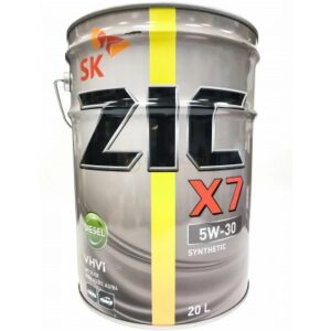ZIC X7 Diesel 5W-30, 20 L